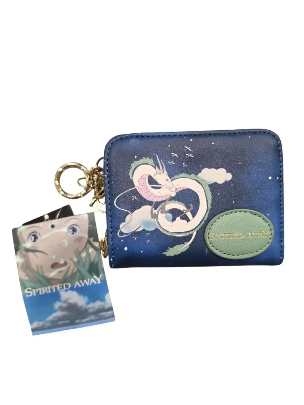 Loungefly Spirited Away Haku Wallet NWT With Zipper & Card Holder - Studio Ghibl